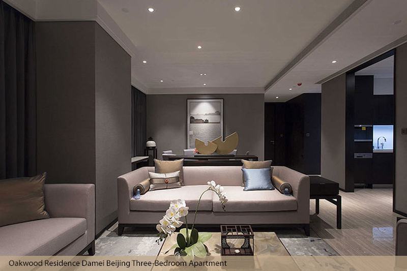 Oakwood Residence Peking Exterior foto